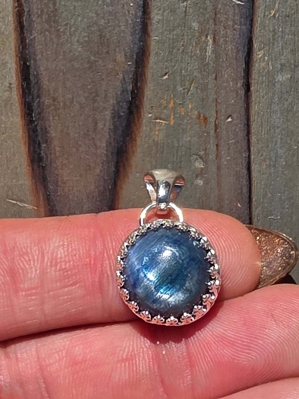 Blue Kyanite Pendant