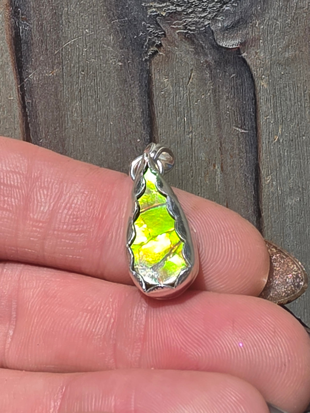 Green Ammolite