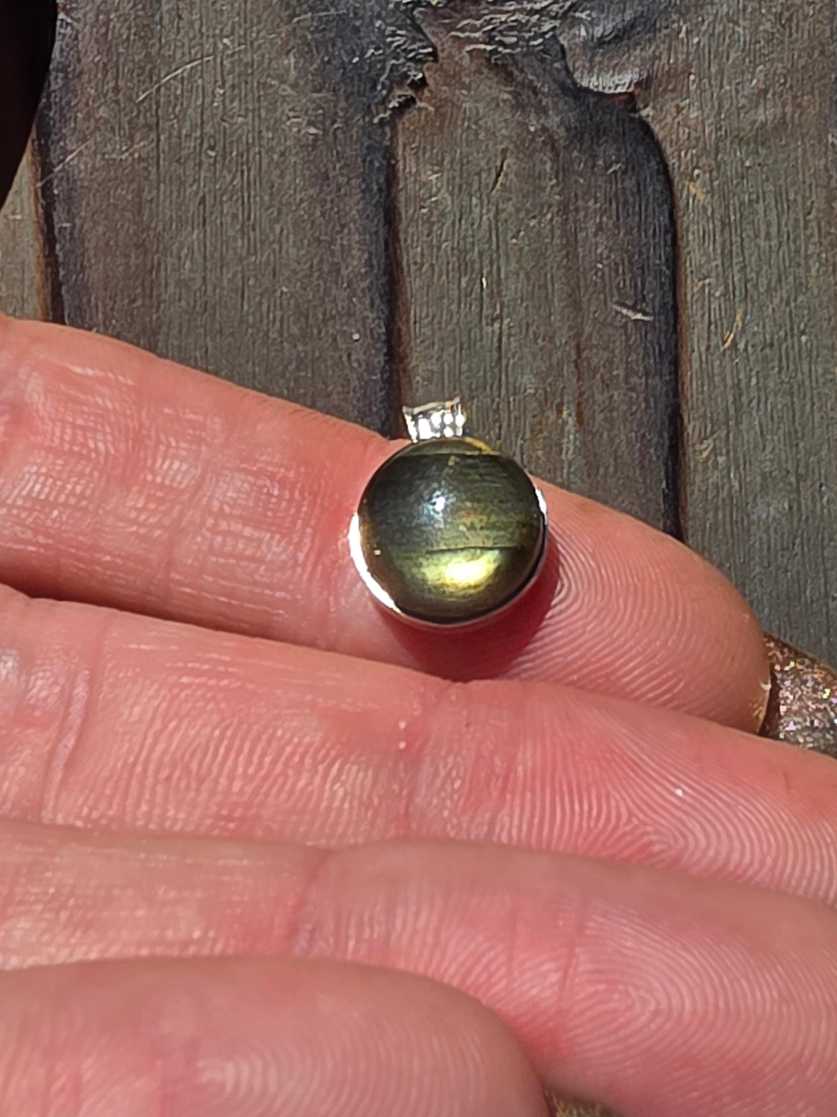 Golden Labradorite Pendant