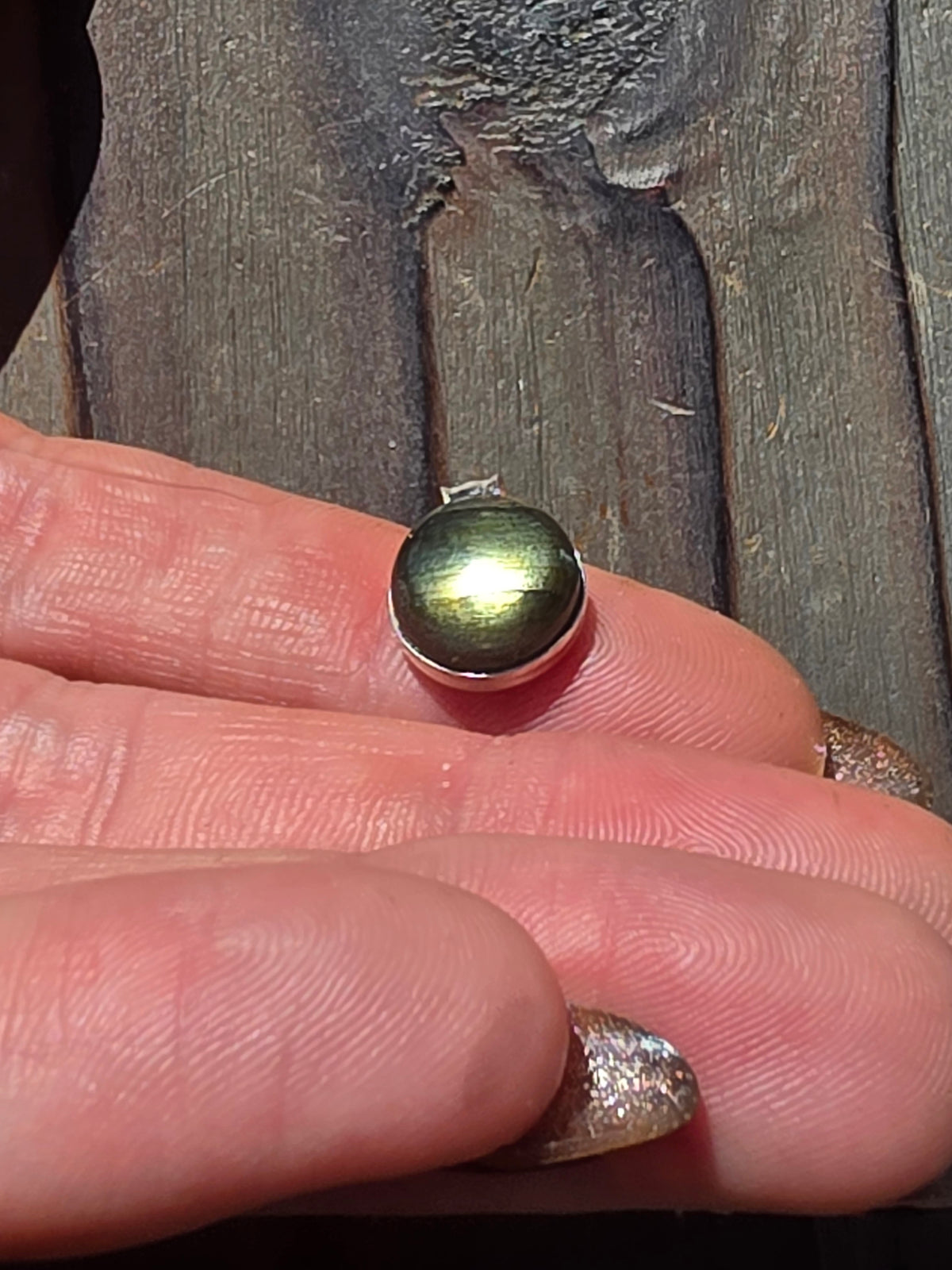 Golden Labradorite Pendant