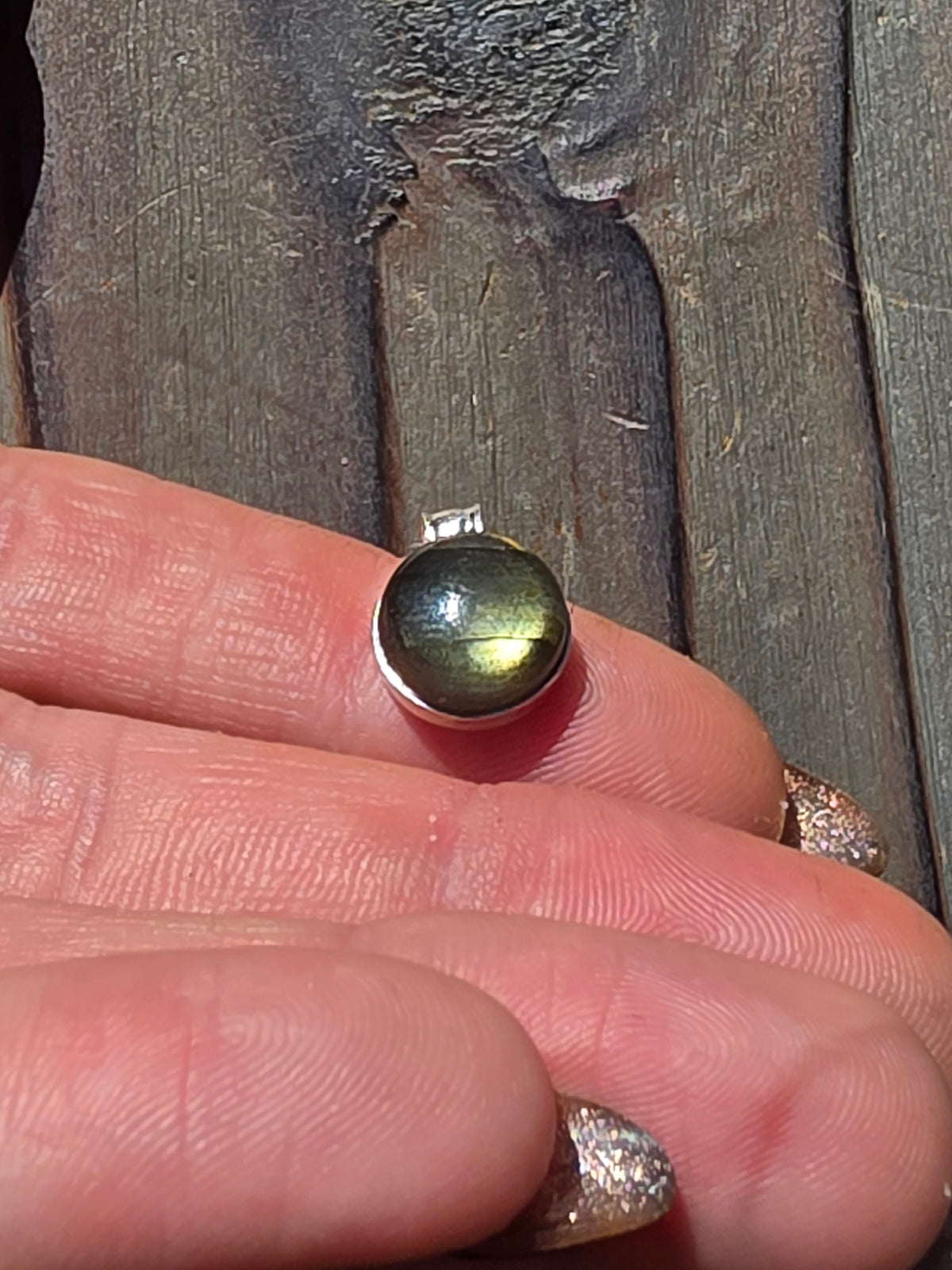 Golden Labradorite Pendant