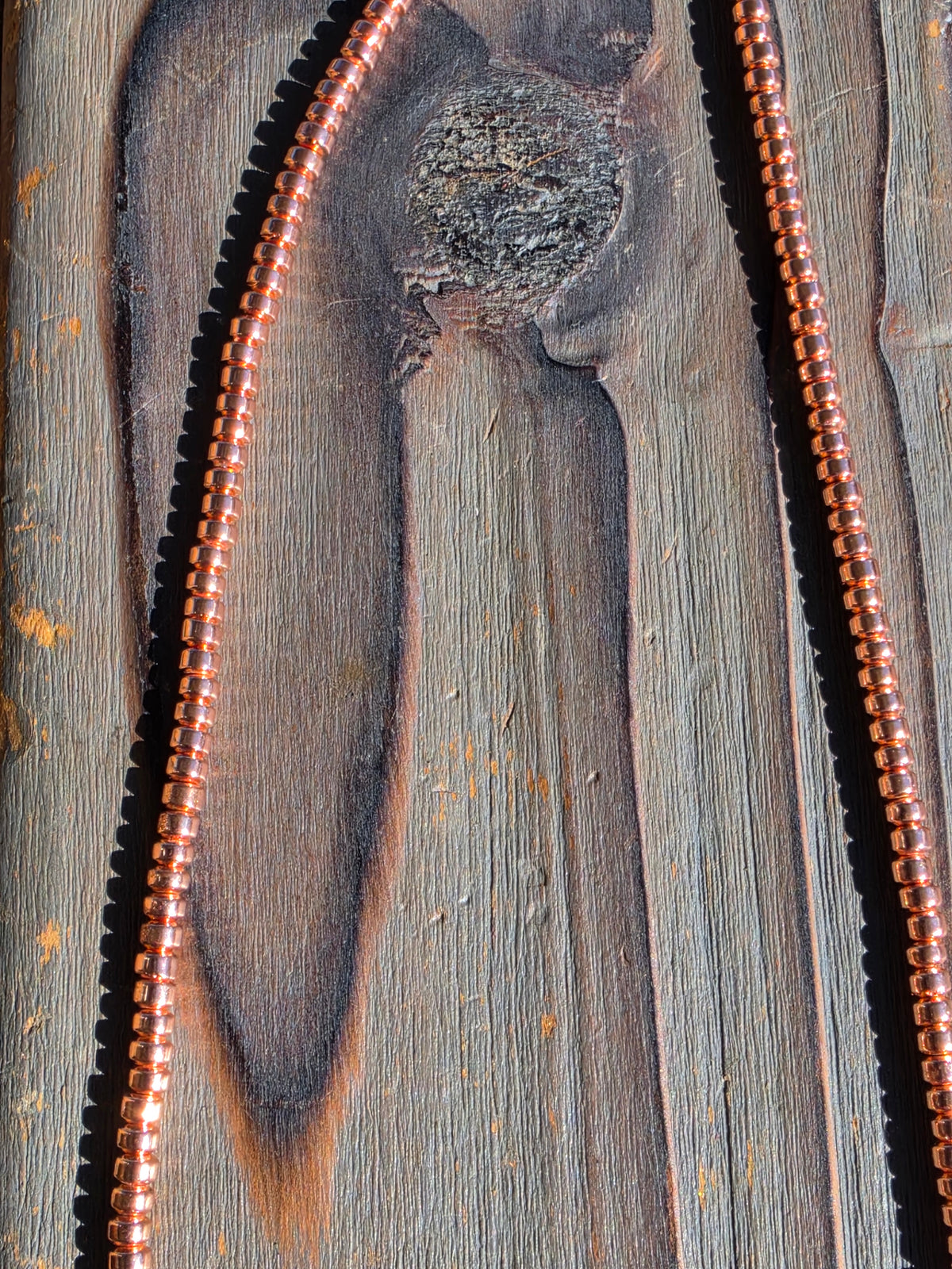 Native Copper Necklace, 18in