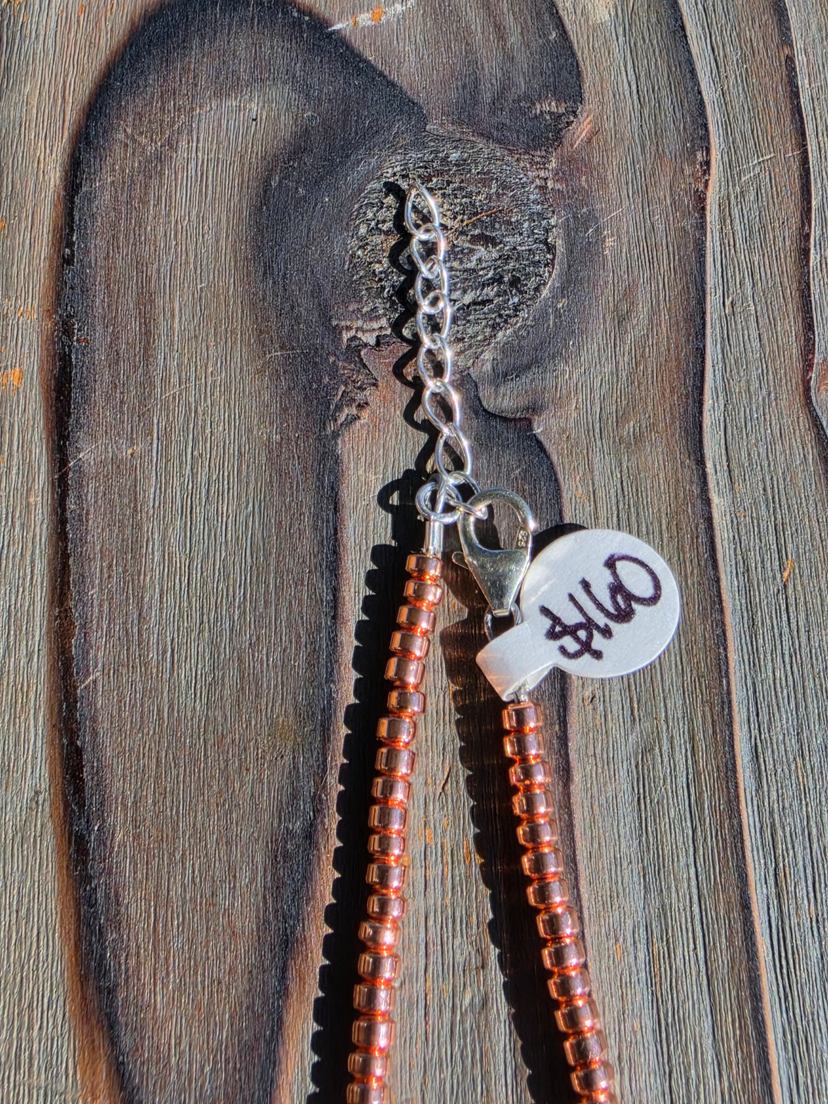 Native Copper Necklace, 18in