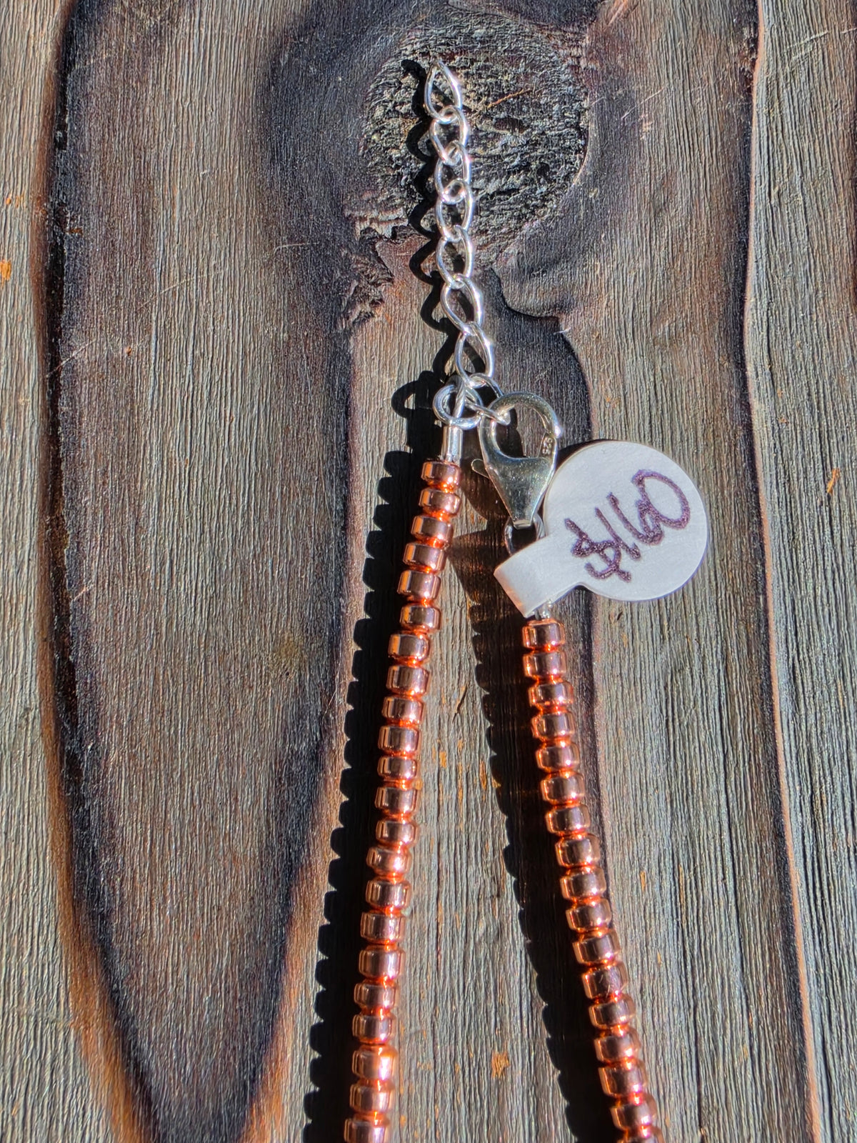 Native Copper Necklace, 18in