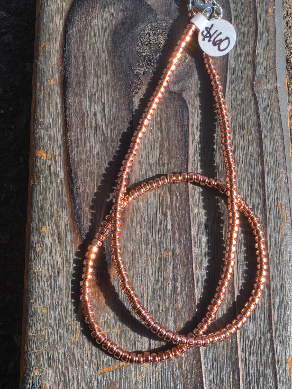 Native Copper Necklace, 18in