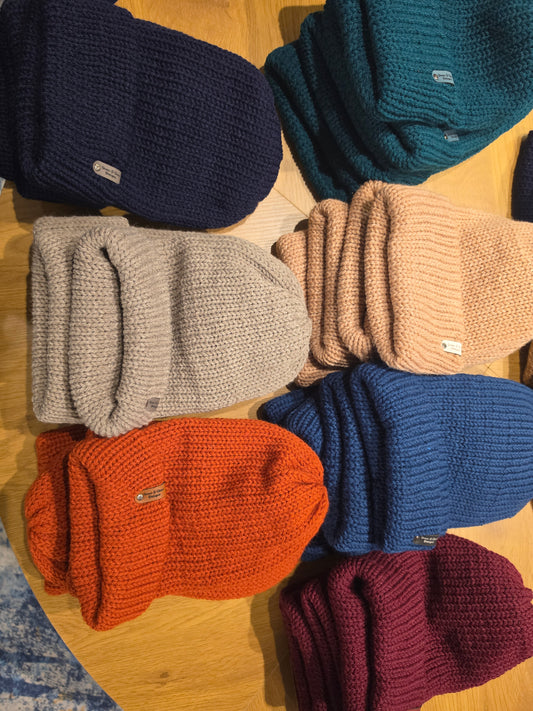 Snow and Glow Beanies