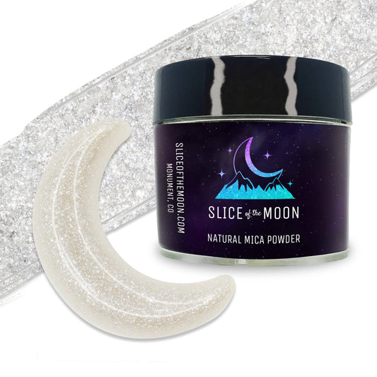 Ultra Sparkle White Mica Glitter Powder