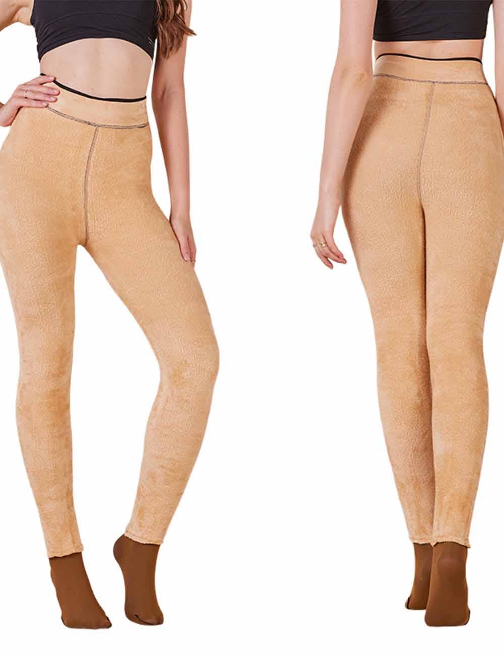 Fleece Lined Sheer Winter Warm Tights