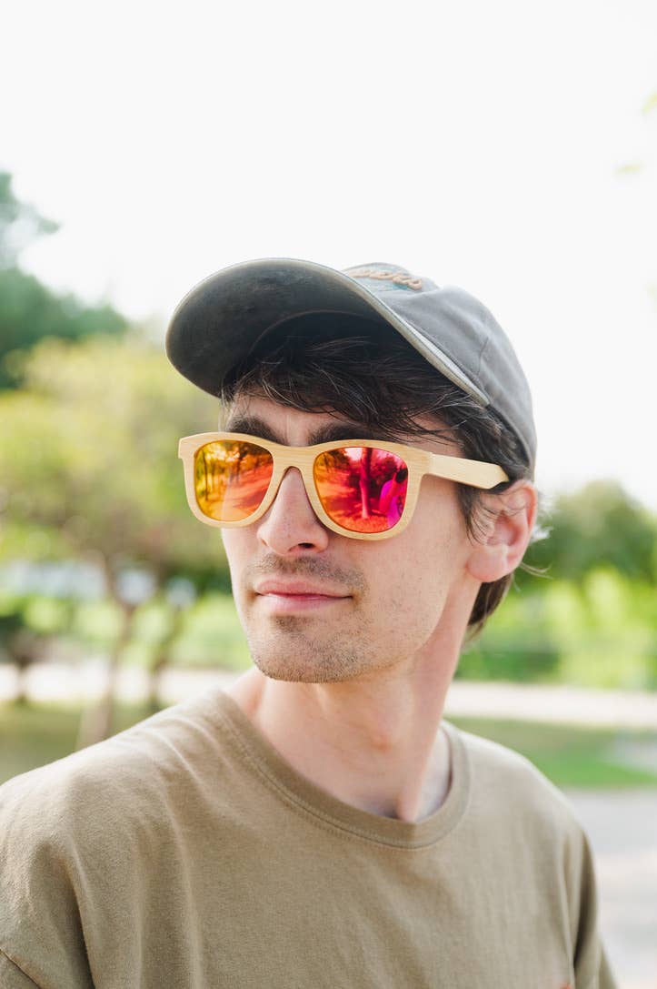 Polarized Bamboo Sunglasses