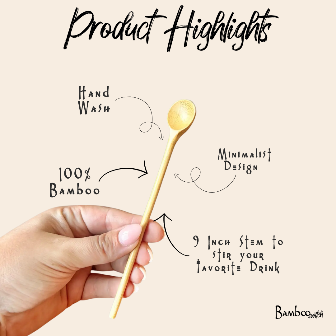 Bamboo Stir Spoon | NEW