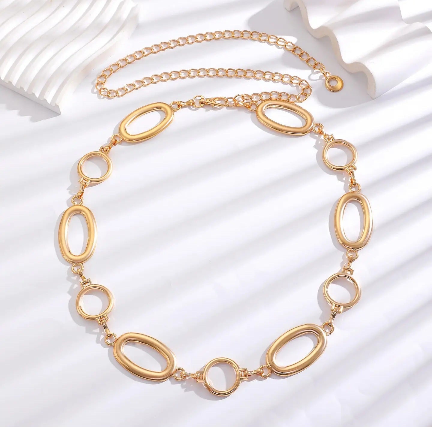 Retro Metal Pendant Waist Chain