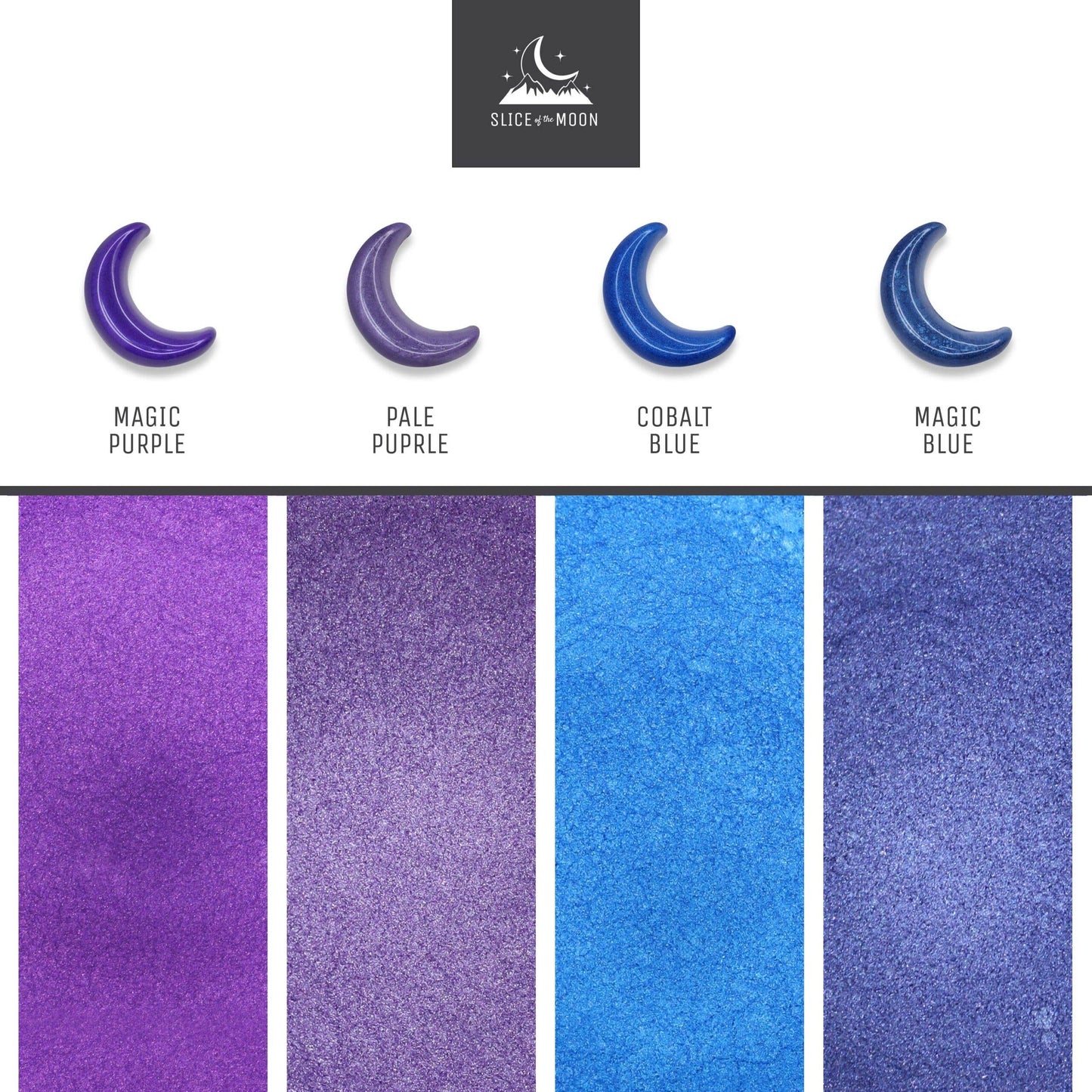 Magic Purple Glitter Mica Powder | Natural Mineral Pigment