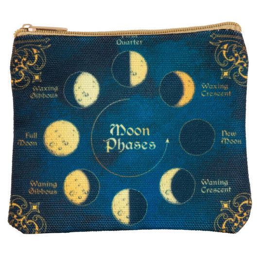 Moon Phases Coin Purse