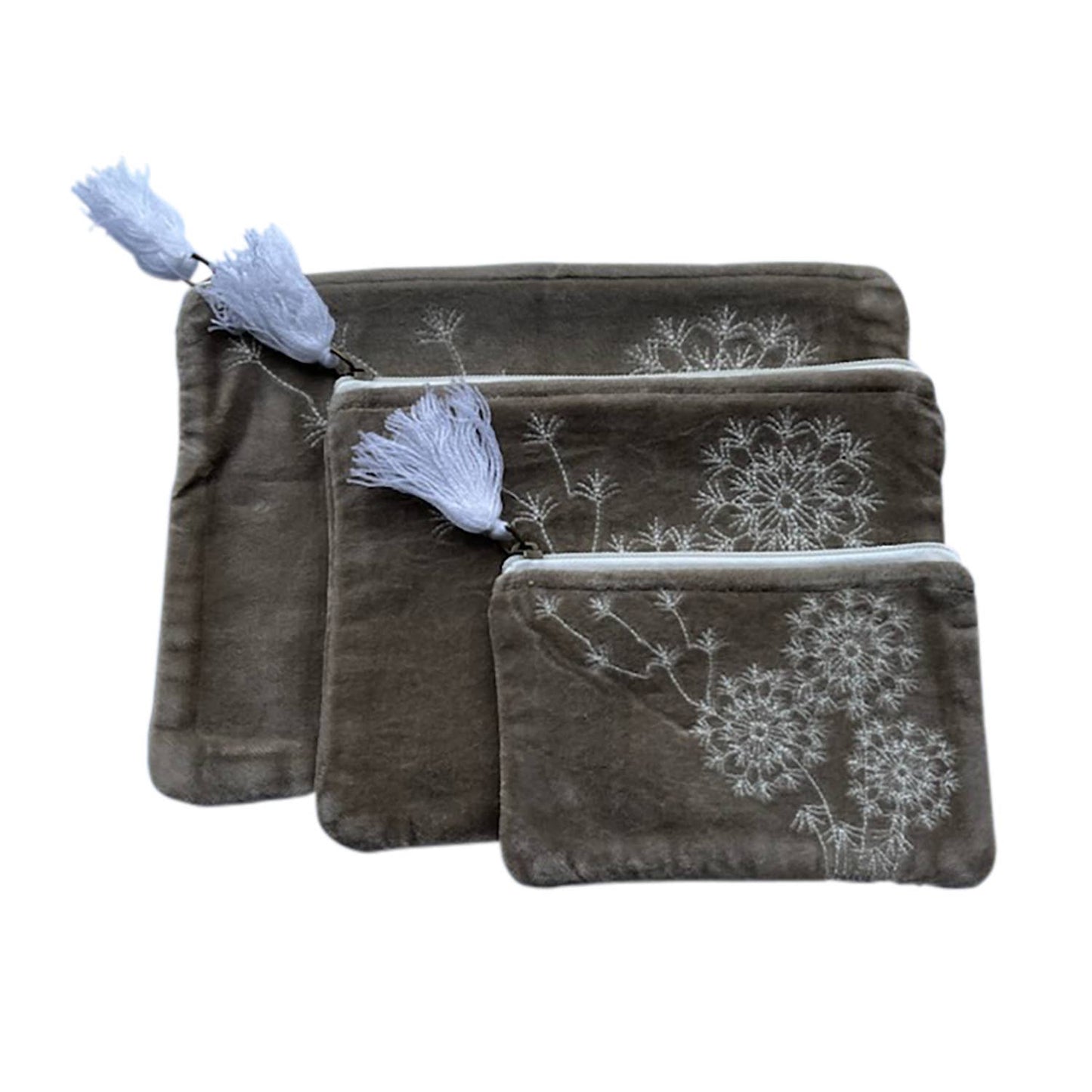 Beige Velvet Dandelion - Small