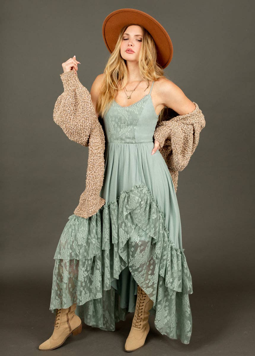 Christelle Dress in Seaglass
