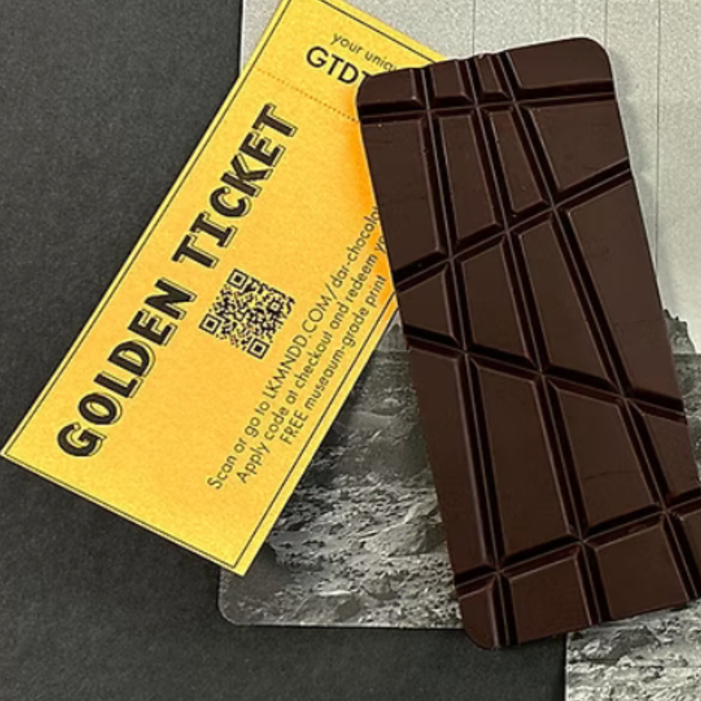Art Bars: Salted Caramel Coffee Milk Chocolate Bar 60%