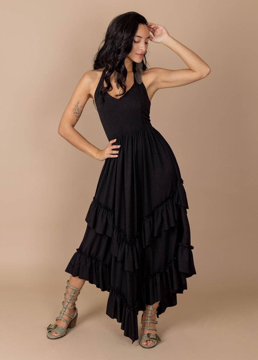 Jenna Dress in Black