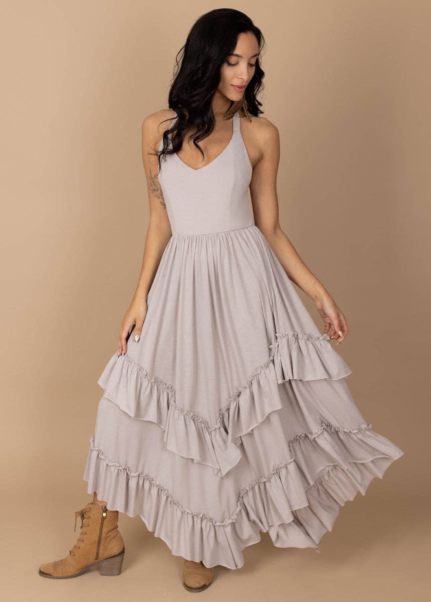 Jenna Dress in Dove